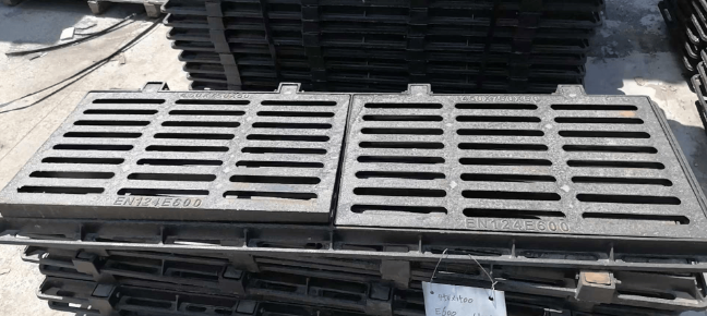 普定球墨铸铁连体双篦展示