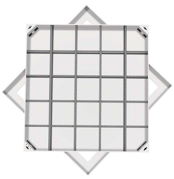 普定不锈钢方井展示